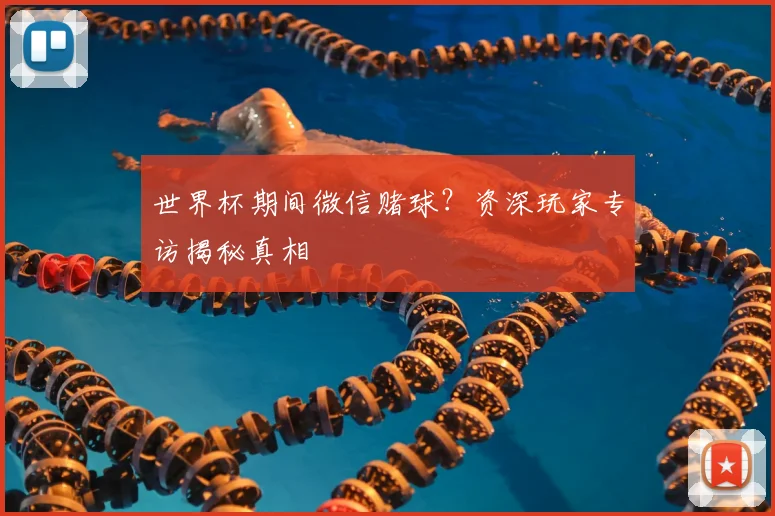 世界杯期间微信赌球?资深玩家专访揭秘真相