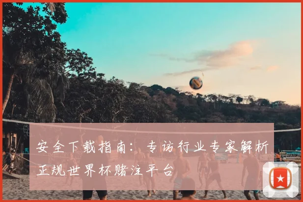 安全下载指南:专访行业专家解析正规世界杯赌注平台