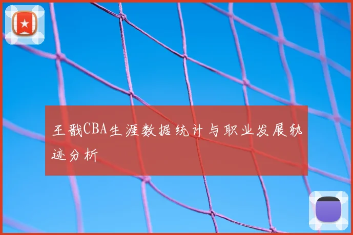 王戬CBA生涯数据统计与职业发展轨迹分析